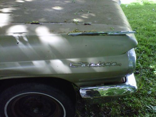 1962 pontiac catalina sedan, 82kmi, no motor/trans, parts or rebuild