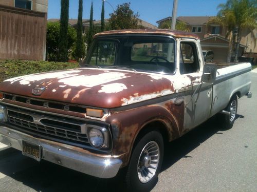 1966 ford f-250 long bed, one owner! nr