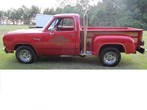1979 dodge lil red express pickup truck