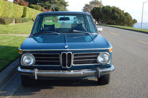 1973 bmw 2002 riviera blue fuel injected