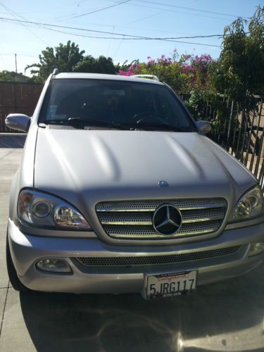 2005 silver mercedes benz ml350 great condition for sale by owner-clean title