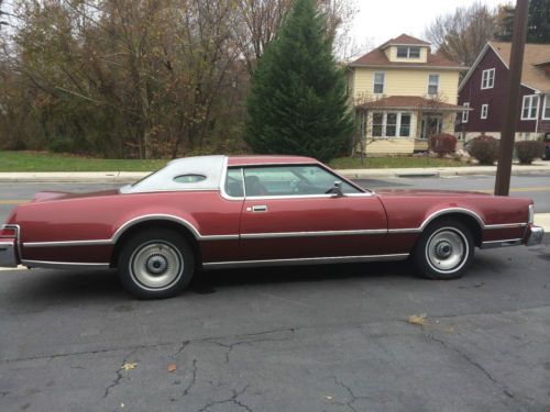1976 lincoln mark iv pucci edition coupe 2-door 7.5l