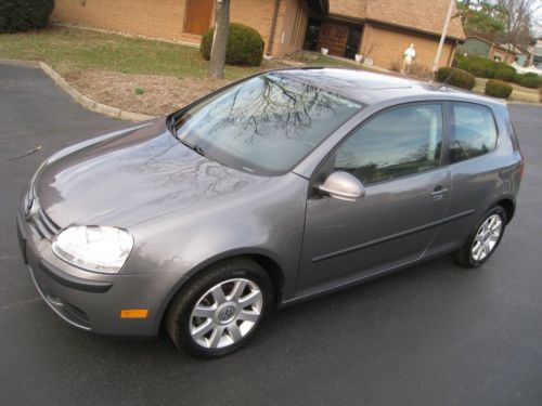 2009 vw rabbit golf 2.5s one owner no accidents extra clean