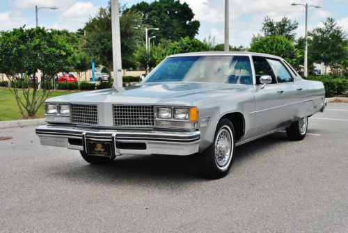 Really low miles just 17,741 miles 1976 oldsmobile ninety eight loaded leather.