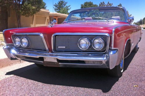 1964 chrysler imperial convertible wow