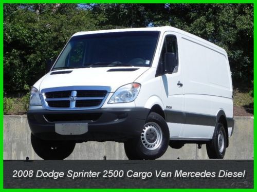 2008 dodge sprinter 2500 cargo van 3.0l v6 mercedes turbo diesel minivan work ac