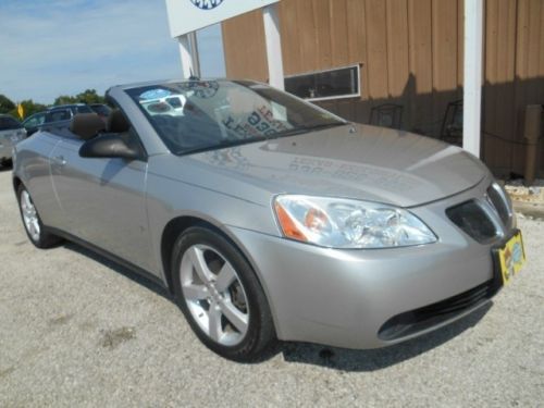 Certified pre-owned 2008 pontiac g6 gt hard top convertible only 66k miles nice!