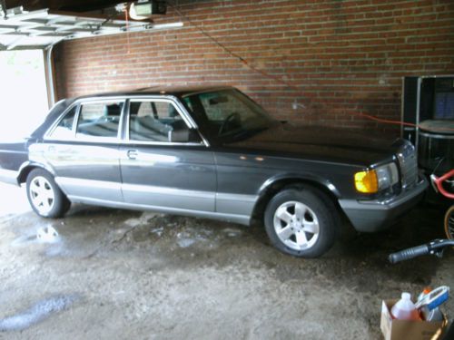 Great benz for a 1980&#039;s benz lover.this big body 1988 benz in bad to the bone