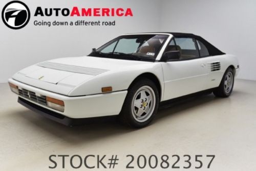 1989 ferrari mondial 37k low miles leather manual v8 one 1 owner clean carfax