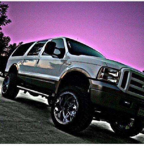 2005 ford excursion  diesel 4x4 limited edition