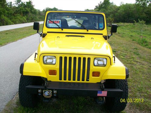 1992 jeep wrangler! chevy 350! w/3k miles! custom hot rod jeep! no reserve!