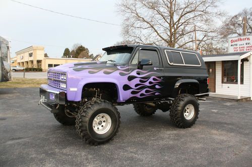 1991 chevy blazer, 4x4, show truck, $$$$ in mods, 454 crate, no reserve