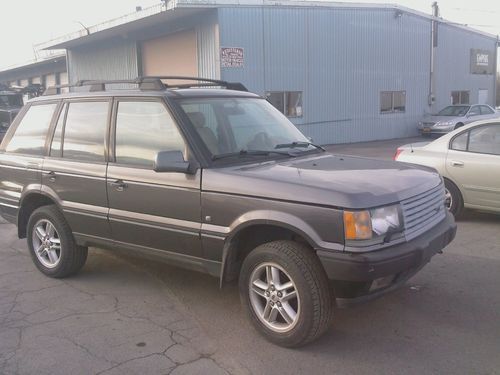 2002 land rover range rover low mile cheap