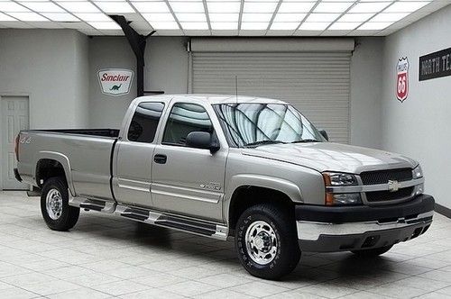 2003 chevy 2500hd diesel 4x4 ls extended cab long bed
