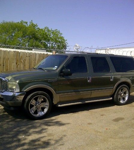 2000 ford excursion limited sport utility 4-door  5.4 gas  buy now welcome