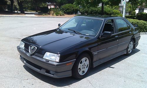 Clean 1991 alfa romeo 164s sport blk beauty rust-free california car always