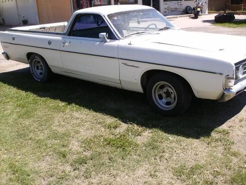 1969 ford ranchero has great running 302 and auto trans great project driver