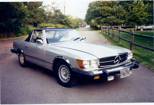 Used mercedes benz 450sl convertible #3