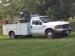 Ford f350 service truck