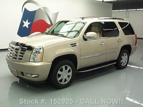 2008 cadillac escalade awd htd leather sunroof only 61k texas direct auto