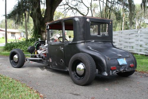 Rat rod 5 window coupe, patina, traditional, hot rod, not a 1932, model a, truck