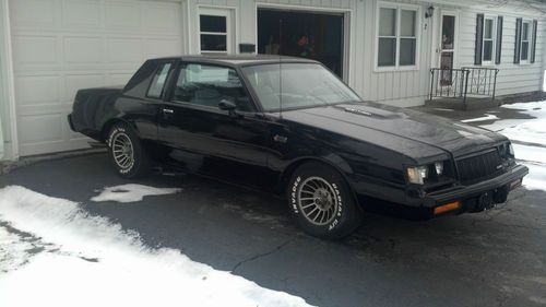 1985 buick regal grand national t-type turbo 3.8l  easy project car needs tlc