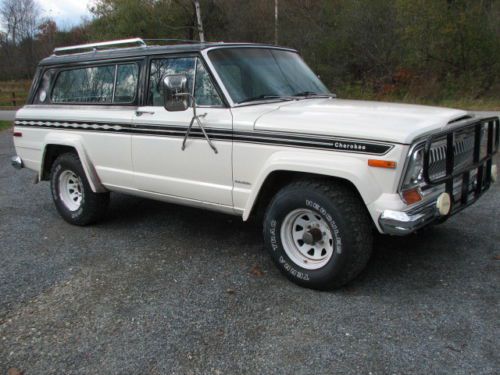 1978 jeep cherokee wide track sport chief 2dr from vegas 65k orig miles!