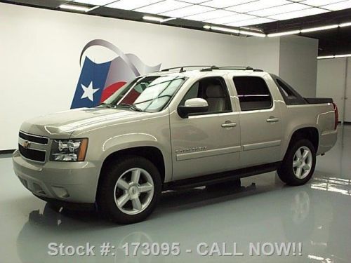 2008 chevy avalanche 2lt leather roof rack 20&#039;s 68k mi texas direct auto