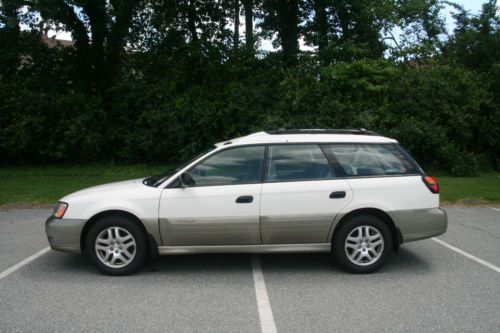 Subaru: legacy outback station wagon 2001 4 door 2.5 l