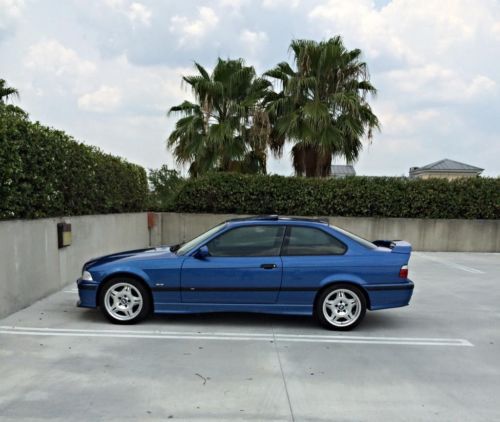 1997 bmw m3 coupe.  estoril blue on modena.  45k miles.  florida