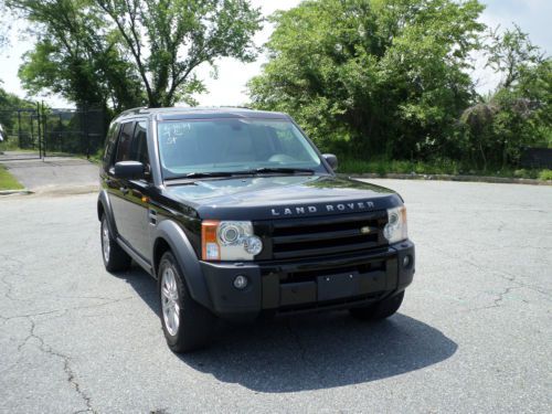 2007 land rover lr3 se sport, 4.4l, 3rd row seating! clear carfax, adult owned