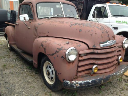 1952 chevy 3600 3100 long bed pickup great rat rod project complete