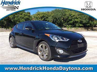 Hyundai veloster 3dr coupe manual turbo w/blue int low miles manual gasoline 1.6