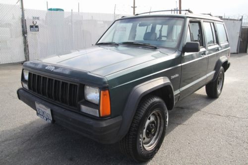 1993 jeep cherokee 2wd manual 6 cylinder  no reserve