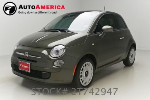 2013 fiat 500 pop 3k low miles bluetooth  usb cruise auto one owner cln carfax