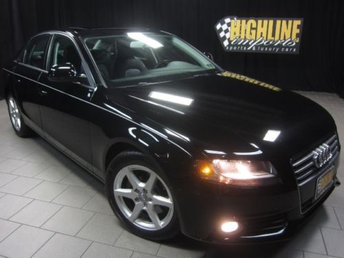 2009 audi a4 2.0l quattro, all-wheel-drive, heated leather, moonroof, very clean