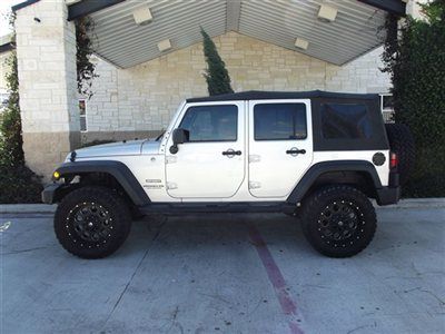 2012 jeep wrangler unlimiter lifted with custom wheels