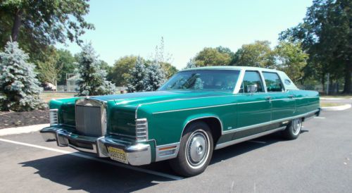 1977 lincoln continental town car low reserve