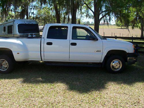 2003 chevy 3500 duramax cc lb 4x4 leather great cond.