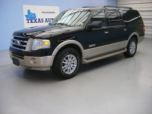 We finance!!!  2007 ford expedition el eddie bauer auto pwr 3rd row tow sat 1own