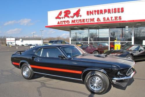 1969 ford mustang cobra jet mach 1 "r" code - real deal - all numbers matching