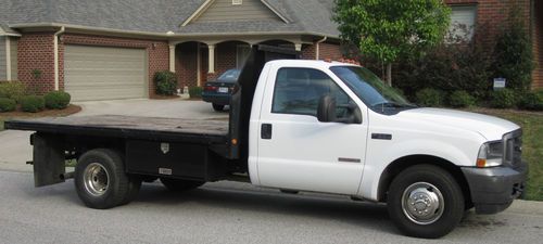 2004 ford f350 flatbed truck