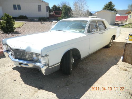 1969 lincoln continental w/suicde doors