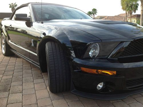 2008 ford mustang shelby gt500 convertible 2-door 5.4l