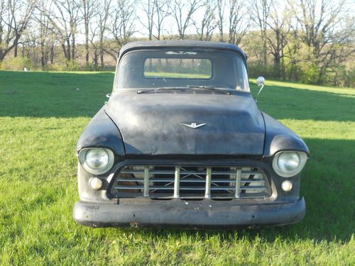 1955 1956 1957 chevy pickup rat rod / 383 stoker / mustang ii project car ratrod