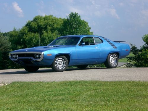 1971 plymouth roadrunner, #'s 383, auto, very sharp, nice driving &amp; solid car!