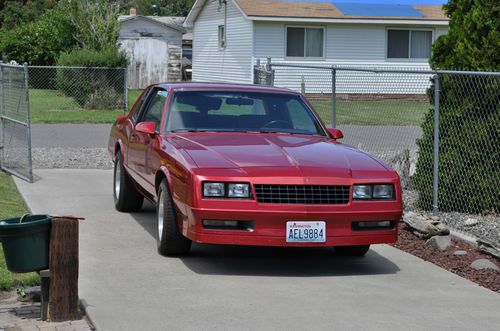 1986 chevrolet monte carlo ss coupe 2-door new crate 350 less than 6000 miles