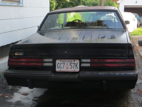 1987 buick grand national project car t tops