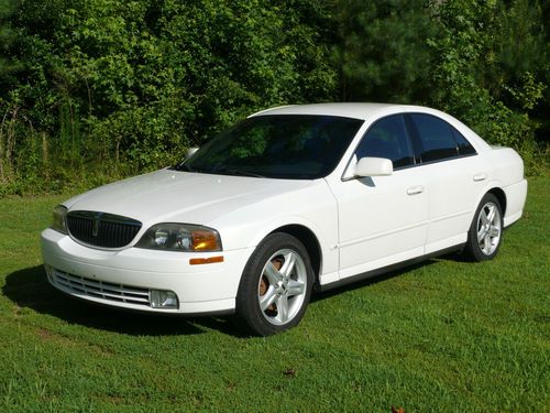 2001 lincoln ls sport - rare 5 speed manual transmision - one local owner