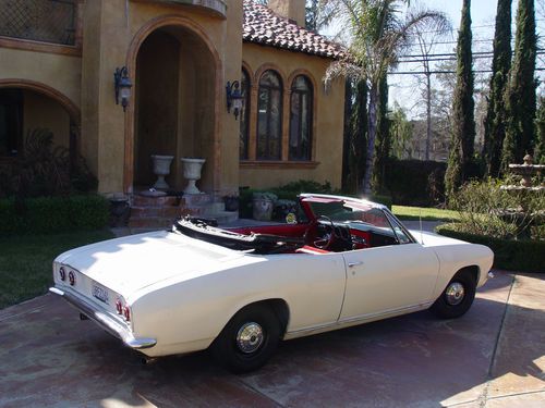 1965 convertible 140hp chevrolet corvair monza 2.7l